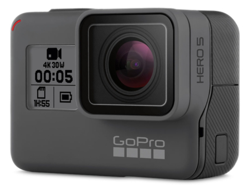 GOPRO Go Pro Hero 5 12 mpx video Ultra HD 4K funzioni Wi-Fi nero